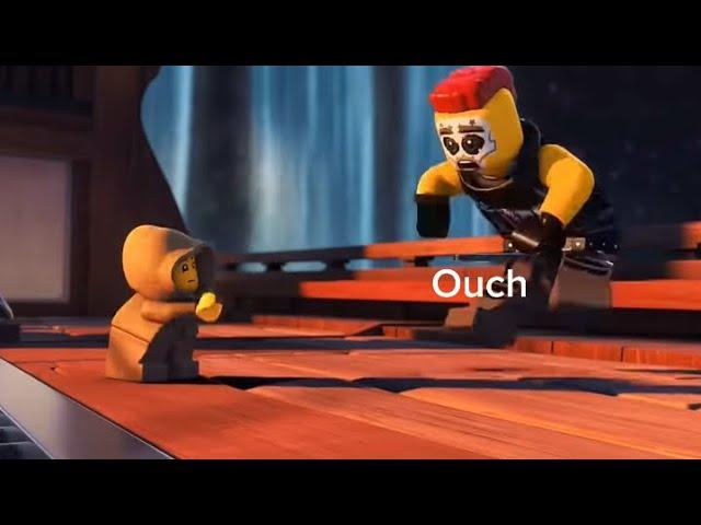 Ninjago, but Cole ate the context