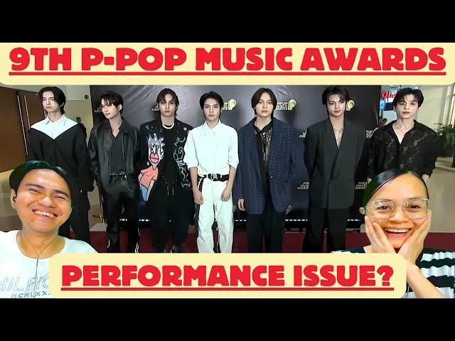 HORI7ON At 9th P-POP Music Awards (HORI7ON REACTION)