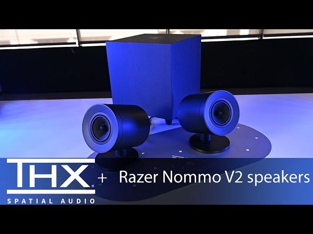 THX Spatial Audio comes to PC speakers with the Razer Nommo V2 line