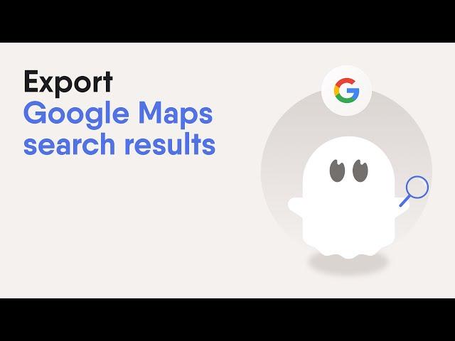 Google Maps Search to Contact Data Flow- Scrape and extract contact data from Google Maps.