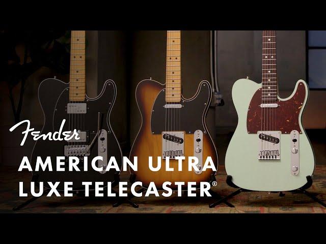 American Ultra Luxe Telecaster | American Ultra | Fender