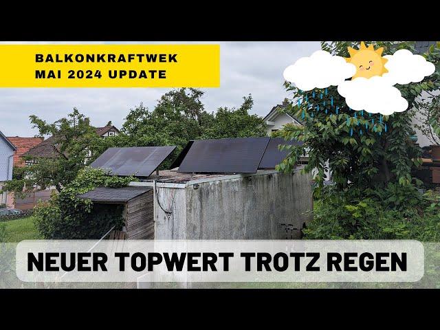 Balkonkraftwerk mit Speicher Update Mai 2024: Neuer Topwert