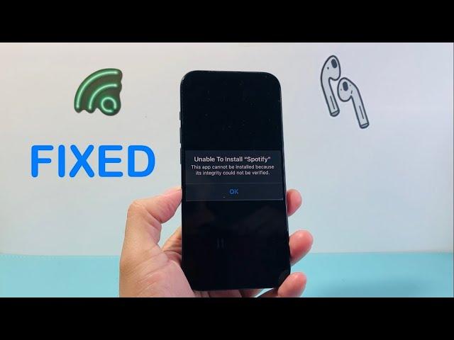 How To Fix Integrity Could Not Be Verified Error on iPhone