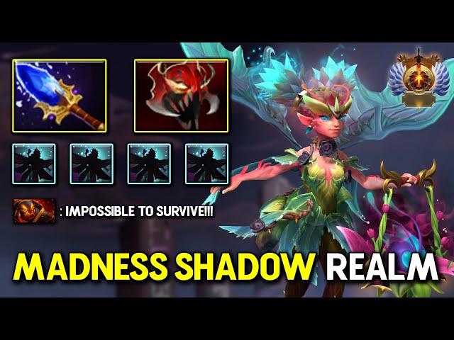 INCREDIBLE OFFLANE Dark Willow Aghs Scepter Item Build IMBA Madness Shadow Realm 7.36c DotA 2