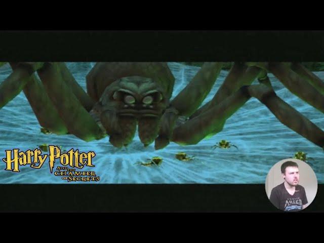 Harry Potter & The Chamber Of Secrets PS2 Playthrough Pt 13 (The King Of The Arachnids Aragog)