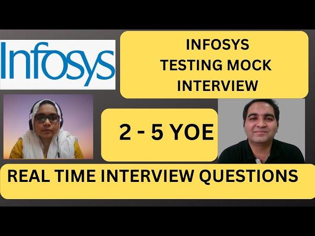 Infosys Automation Testing Interview Questions | Infosys Testing Interview Q&A