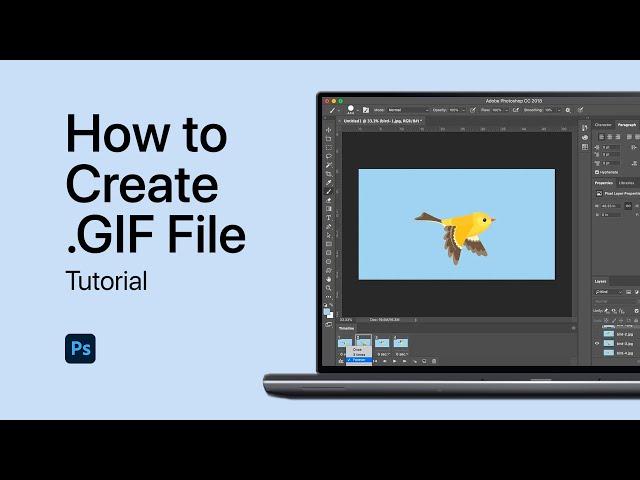 How To Create a GIF in Photoshop - Tutorial