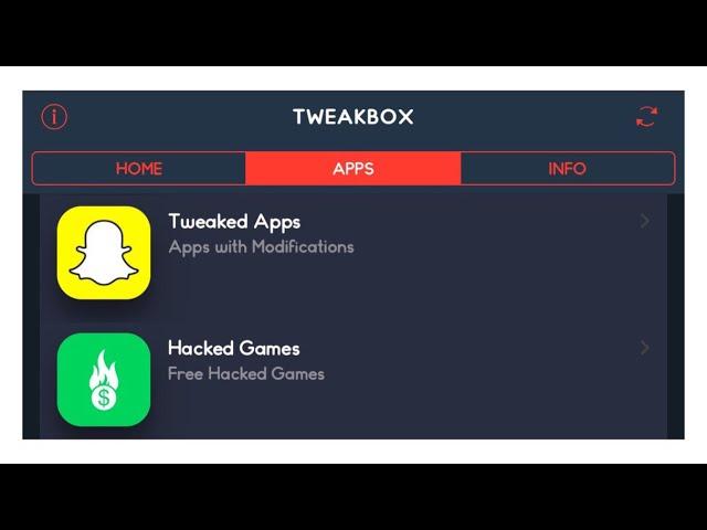 How to install apps from TweakBox