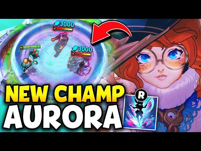 We played the NEW champion AURORA in 2v2 Arena Mode... this is how it went