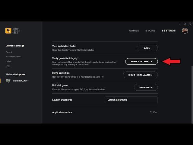 How to Verify game files on Rockstar Games Launcher | Fix GTA V issues