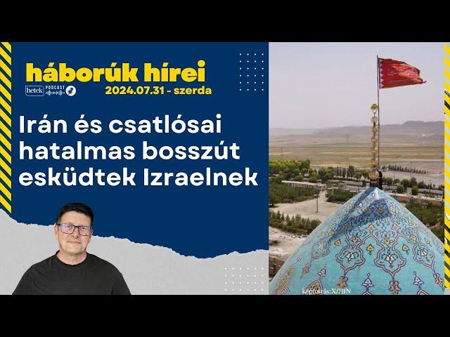 Irán kemény bosszút ígér Izraelnek, felvonták a háború vörös zászlaját, Putyin is mellettük áll