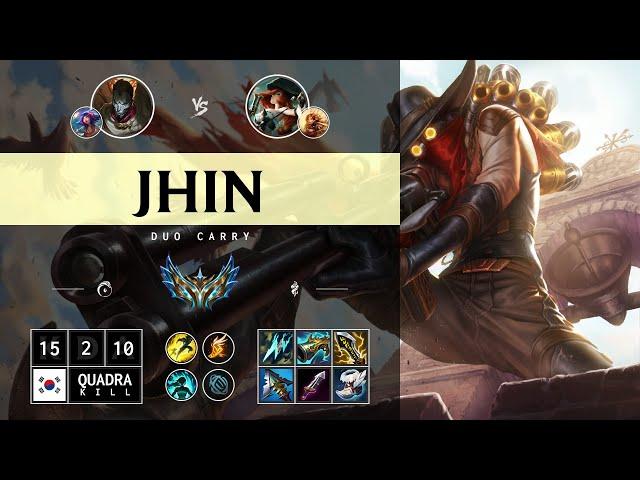 Jhin ADC vs Miss Fortune - KR Challenger Patch 14.13