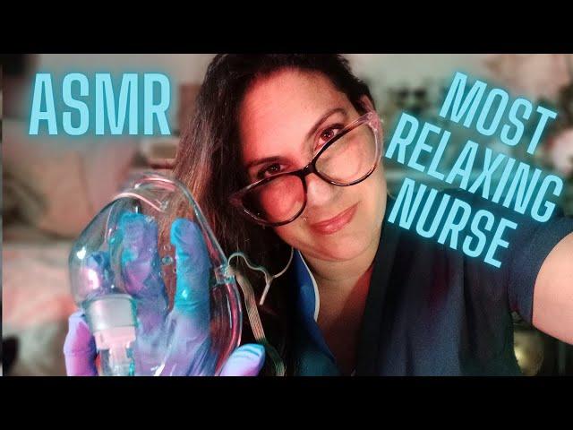 [ASMR] MOST RELAXING NURSE , TENDER MEDICAL ASMR ,  personal attention , tingles , triggers scrubs