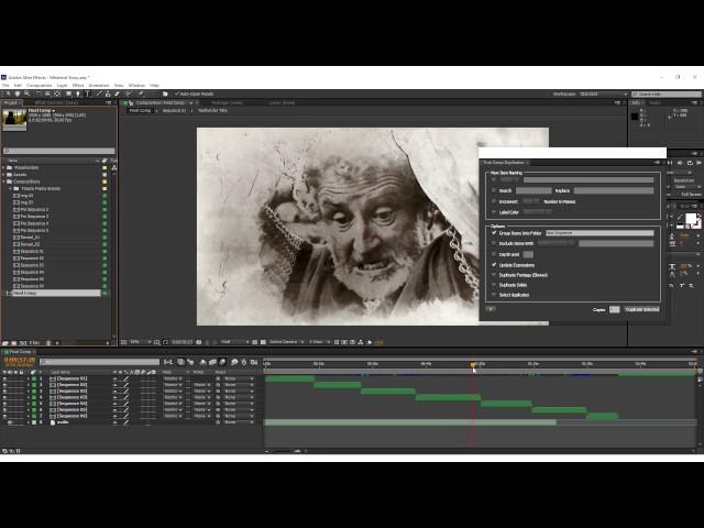 [DP669] Medieval Story - How to duplicate composition using True Comp Duplicator in After Effects