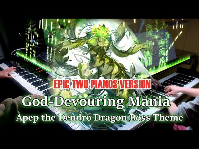 I invited the pianist from Genshin Impact Official Concert! “God-Devouring Mania” Epic Piano-Duo