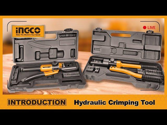 INGCO Hydraulic crimping tool HHCT01240, HHCT0170