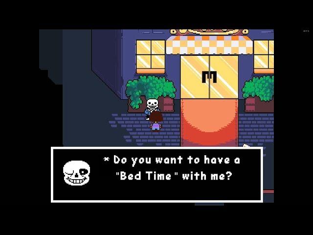 Undertale Having a "Bed Time" with Sans...