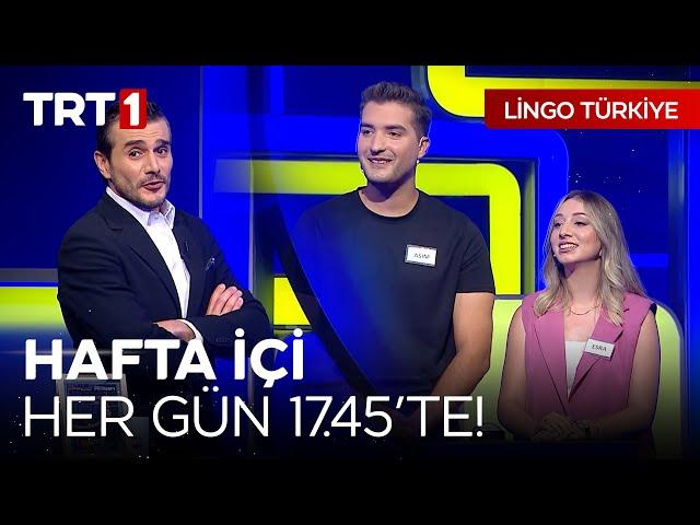 Lingo Türkiye hafta için her gün 17.45’te TRT 1’de!