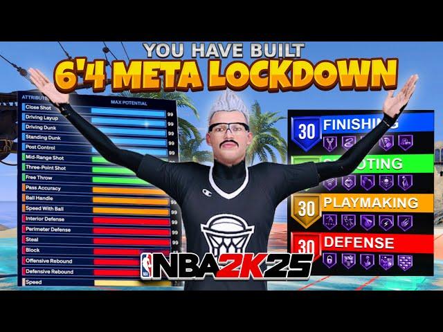 *NEW* 6’4 LOCKDOWN BUILD IS DOMINATING 2K25! THIS IS THE BEST LOCKDOWN BUILD IN 2K25!