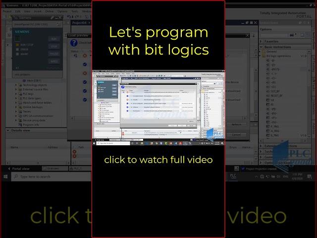 PROGRAM with bit logics