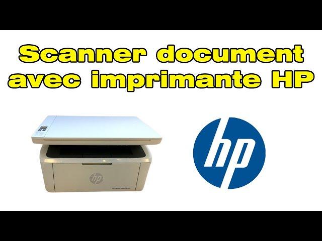 Comment scanner un document avec une imprimante HP