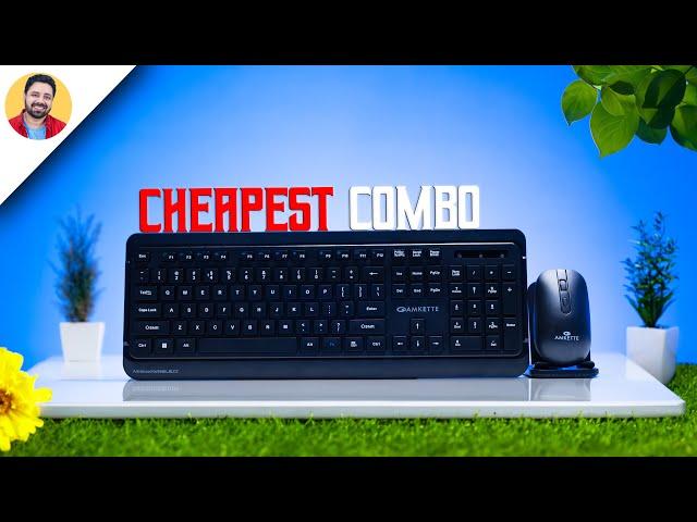 Amkette Wi-Key NXT combo | Most affordable Wireless keyboard mouse combo under 1000 in 2024 India