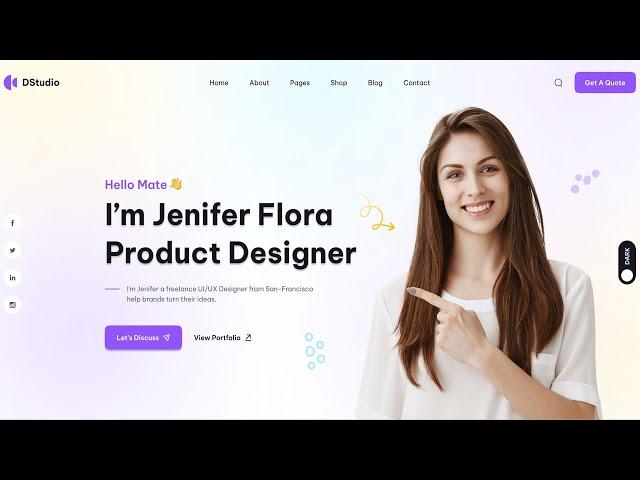 How to Create a Personal Portfolio Website in 2024 with Elementor | Figma to Elementor Tutorial