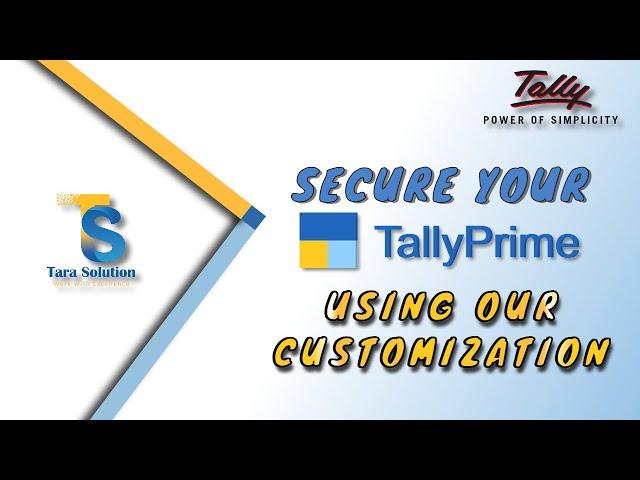 Set User Wise, Ledger Group, and Ledger security in Tally Prime!