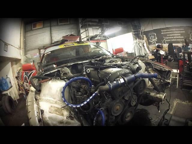 BMW 325i e36 1JZ-GTE conversion first start