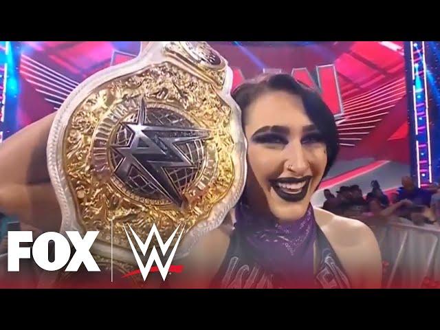 Rhea Ripley blindsides Liv Morgan with a vicious beating on Monday Night Raw | WWE on FOX