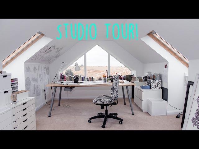 Studio Tour - Johanna Basford