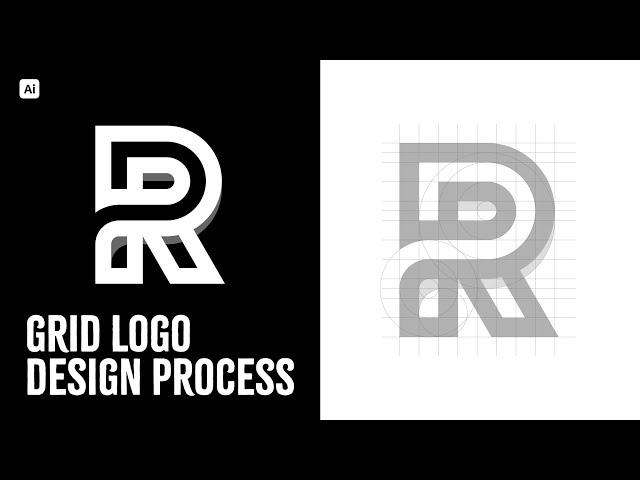 Create a Stunning 'R' Letter Mark Logo | Step-by-Step Tutorial