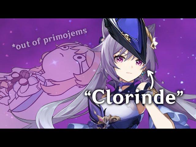 We have Clorinde at home