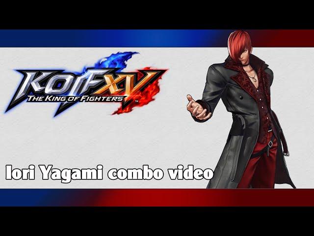 KoF XV: Iori Yagami combo video (season 2)