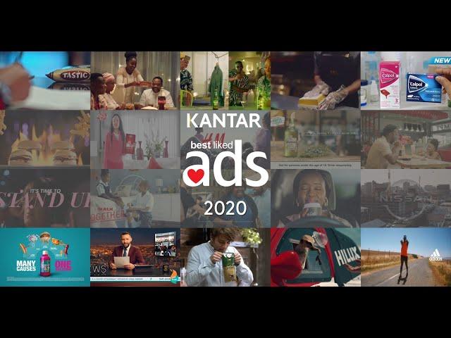 Kantar announces South Africa's Top 20 Best Liked Ads of 2020
