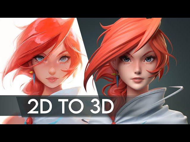 Sculpting Faye Full Process Timelapse