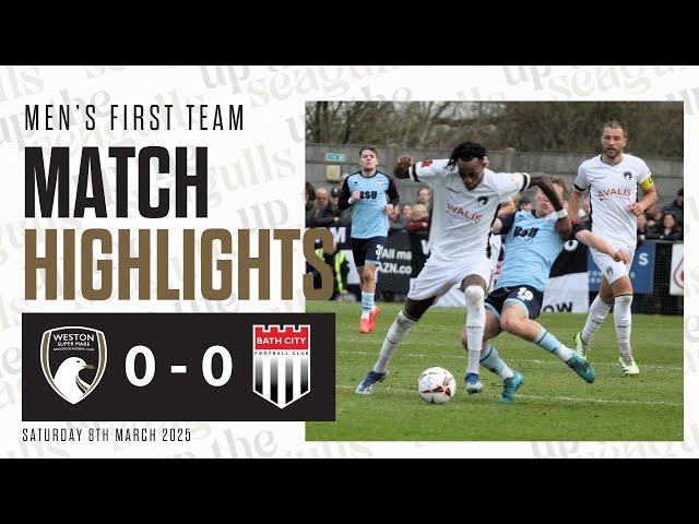 EXTENDED HIGHLIGHTS | WsM AFC 0 - 0 Bath City | Vanarama National League South | 8.3.25