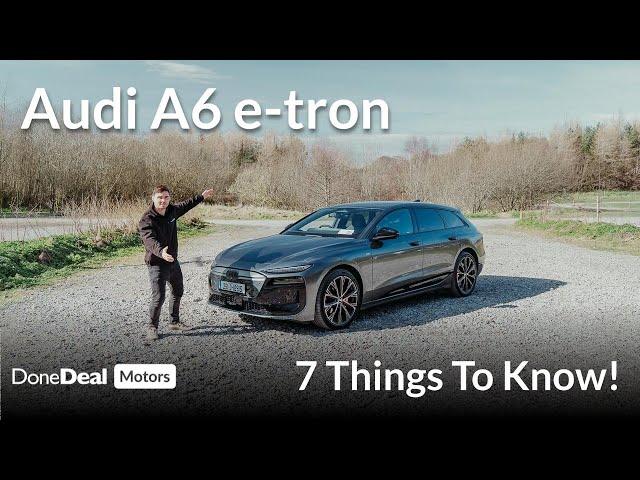 2025 Audi A6 e-tron | 7 Things To Know | New Premium Electric Car