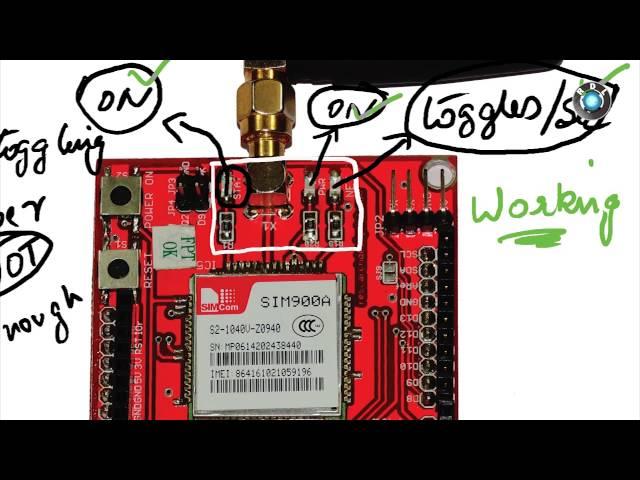 GSM GPRS SIM900A Arduino Shield