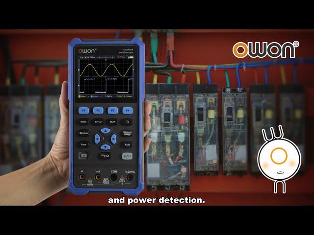 OWON HDS200 Series 3-in-1 Handheld Oscilloscope Introduction