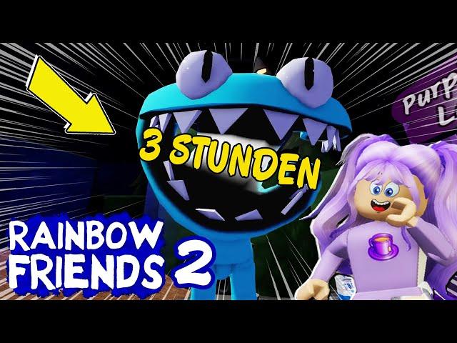 Wir spielen 3 STUNDEN Rainbow Friends!