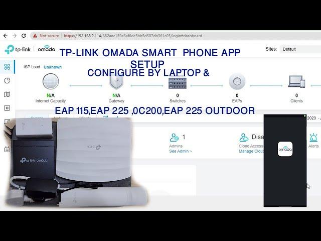 Unboxing and Configuring TP-Link Omada Controller OC200 + EAP225 Outdoor & EAP115 Access Points