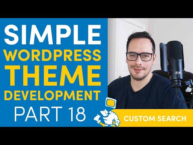 Custom Search  - WordPress Theme Development From Scratch (18)