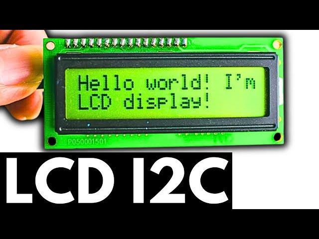 Arduino LCD I2C - Tutorial with Arduino Uno