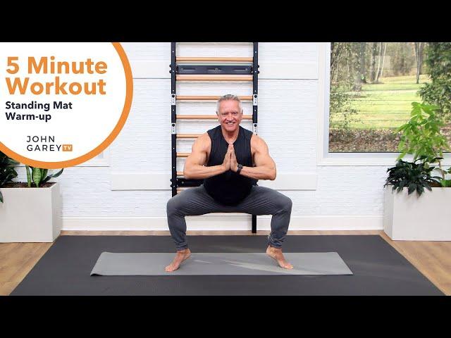 Pilates Standing Mat Warmup | John Garey TV