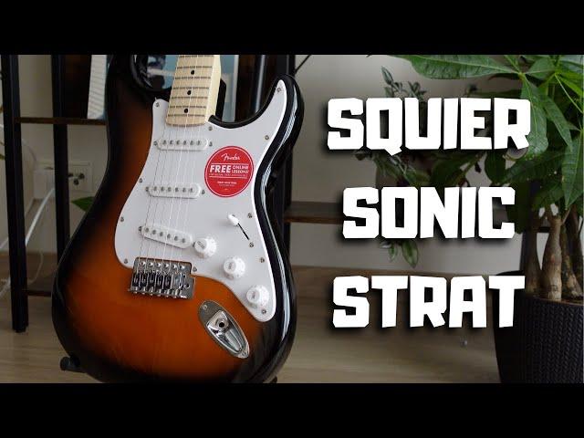 Squier Sonic Stratocaster - How Good Is It? Review & Sound Demo