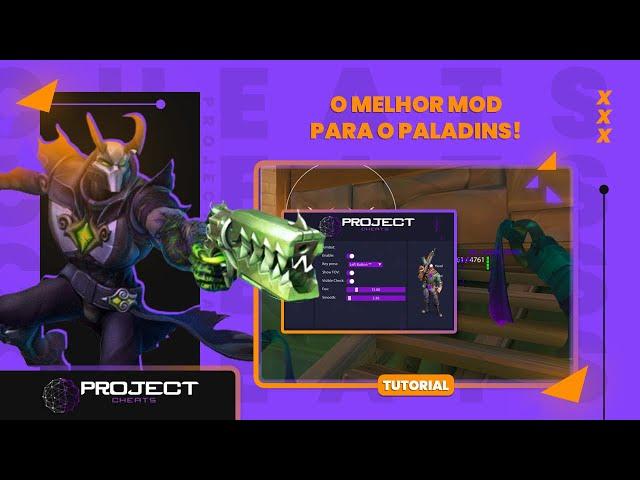 COMO USAR O MELHOR MOD DE PALADINS | AIMBOT NA CABEÇA!! 