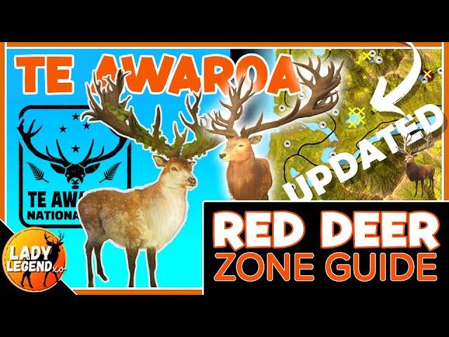 Te Awaroa RED DEER DRINK ZONE GUIDE - UPDATE July 2022 - Call of the Wild