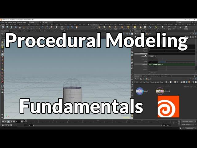 Procedural Modeling Fundamentals in Houdini