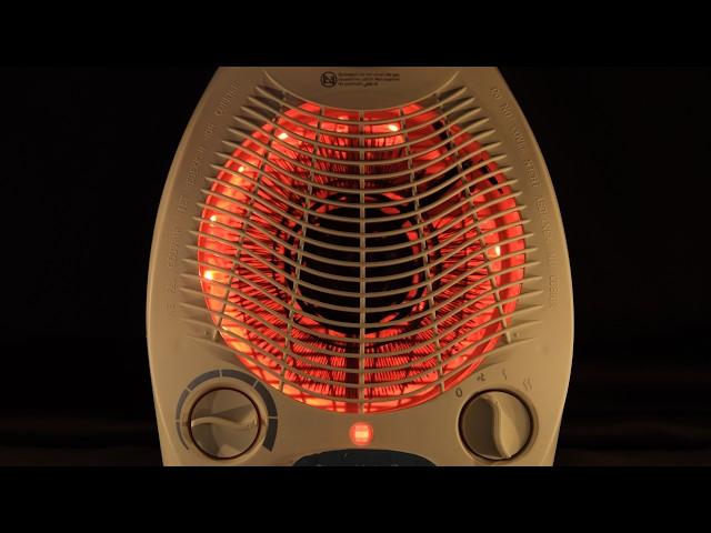 Sleep Soundly  LOUD Fan Heater Sound for a Deep Sleep